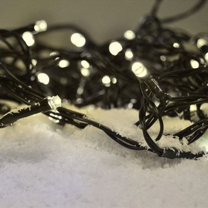 Brilagi - LED Valoketju ulkokäyttöön 100xLED/2 toimintoa 15m IP44  lämmin valkoinen