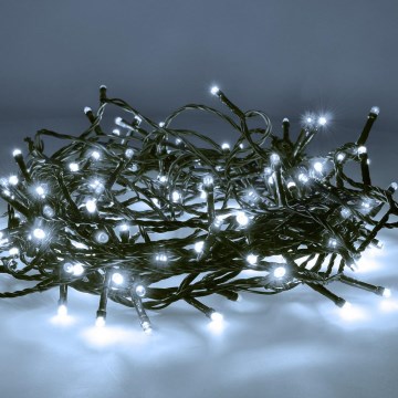 Brilagi - LED Valoketju ulkokäyttöön 700xLED/8 toimintoa 75m IP44 kylmä valkoinen