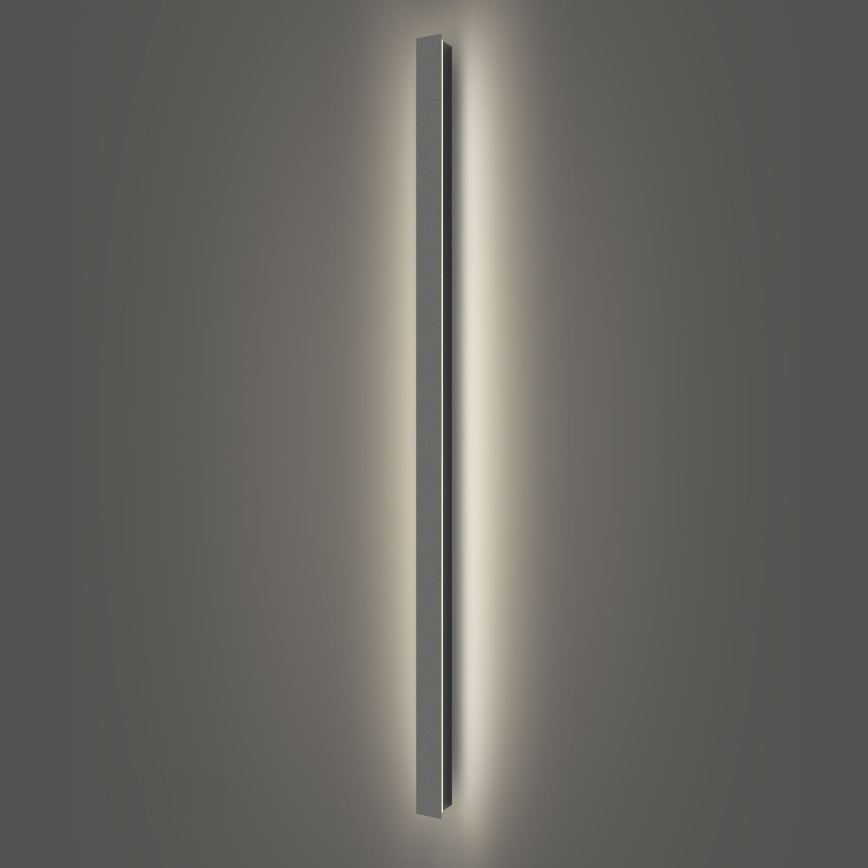 Brilagi - LINEAR LED ulkoseinävalaisin 32W/230V 4000K IP65 140 cm antrasiitti