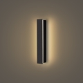 Brilagi - LINEAR LED ulkoseinävalaisin 8W 230V 3000K IP65 30 cm, musta