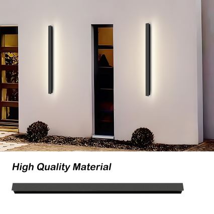 Brilagi - LED-ulko­seinävä­valaisin LINEAR LED/22W/230V 4000K IP65 100 cm musta CRI 90