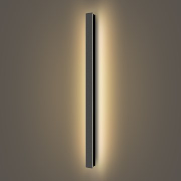 Brilagi - LINEAR LED-ulkovalaisin 22W/230V 3000K IP65 100 cm musta