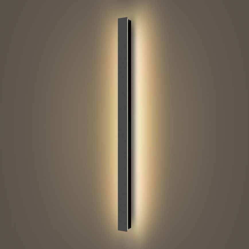 Brilagi - LINEAR LED-ulkovalaisin 22W/230V 3000K IP65 100 cm musta