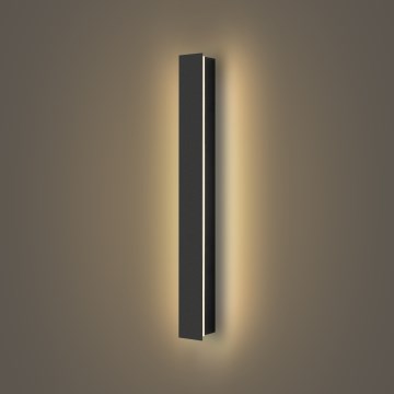 Brilagi - LINEAR ulkoseinävalaisin LED/12W/230V 3000K IP65 50 cm musta