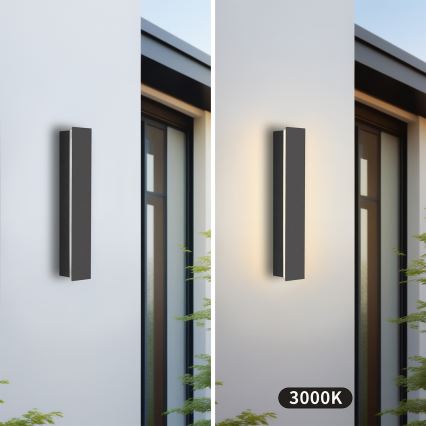 Brilagi - LED-ulkoseinävalaisin LINEAR LED/8W/230V 3000K IP65 30 cm antrasiitinharmaa CRI 90
