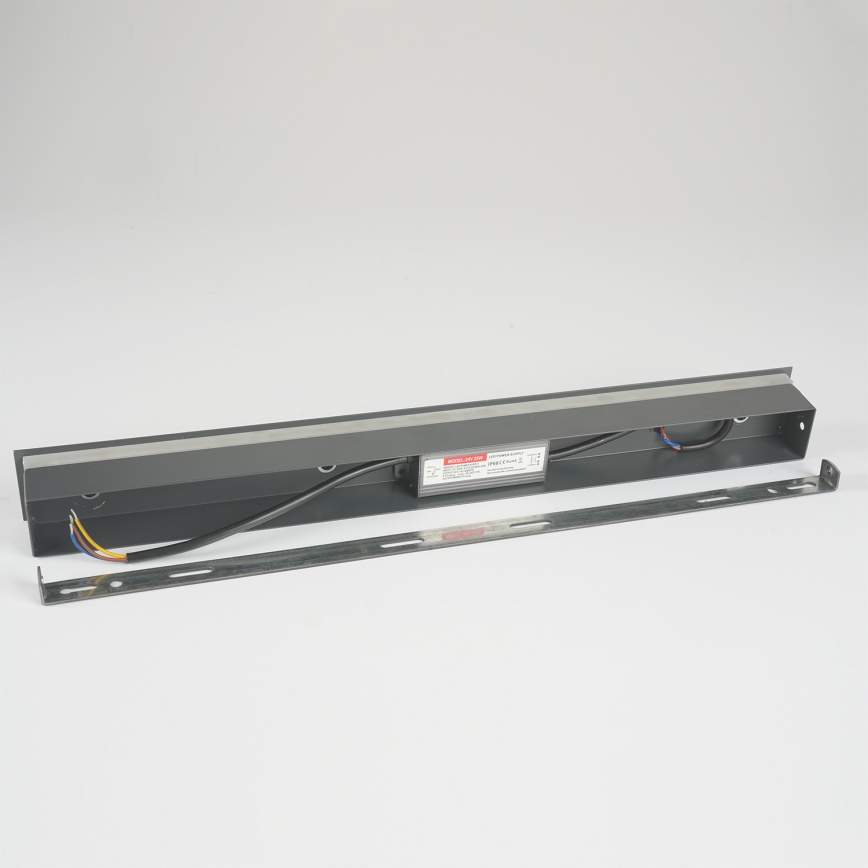 Brilagi - LED-ulkoseinävalaisin LINEAR LED/8W/230V 3000K IP65 30 cm antrasiitinharmaa CRI 90
