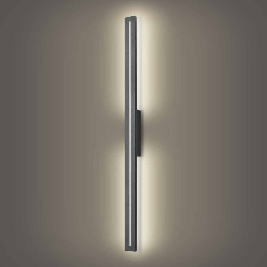 Brilagi - LINEO LED ulkoseinävalaisin 24W/230V 4000K IP65 100 cm antrasiitti
