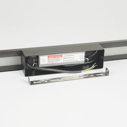 Brilagi - LUNA LED-ulko­seinävalaisin 24W/230V 3000K IP65 100 cm antrasiitti CRI 90