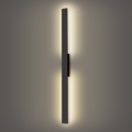 Brilagi - LUNA LED-ulkoseinävalaisin LED/24W/230V 4000K IP65 100 cm musta