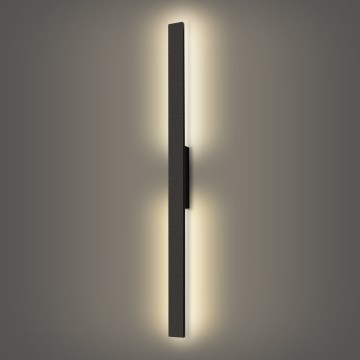 Brilagi - LUNA ulkoseinävalaisin LED/24W/230V 4000K IP65 100 cm musta CRI 90