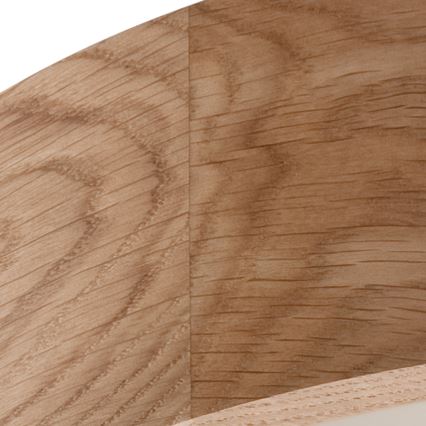 Brilagi - LED himmennettävä kattovalaisin MANAROLA LED/24W/230V 3000-6500K tammi + kaukosäädin