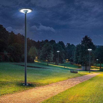 Brilagi - Metallipylväs ulkovalaistukseen URBAN 3 m seiväs halkaisija 58 matta antrasiitti