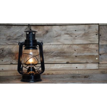 Brilagi - Öljylamppu LANTERN 24,5 cm musta