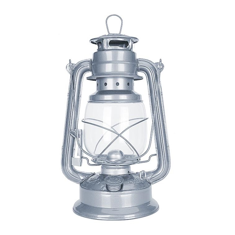 Brilagi - Öljylamppu LANTERN 28 cm hopea