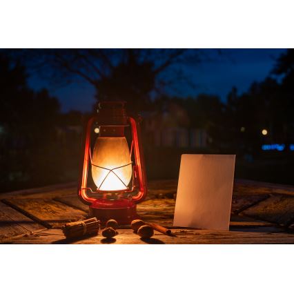 Brilagi - Öljylamppu LANTERN 31 cm punainen