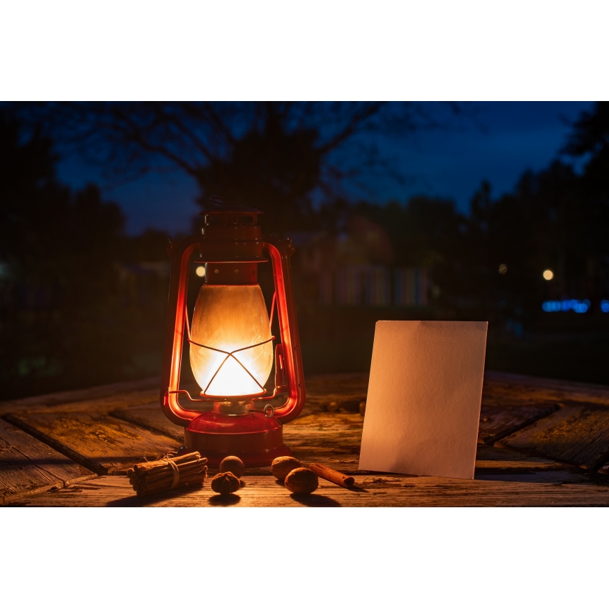Brilagi - Öljylamppu LANTERN 31 cm punainen