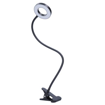 Brilagi - LED himmennettävä lamppu klipsillä ORBELA LED/8W/230V 3000/4000/5000K musta
