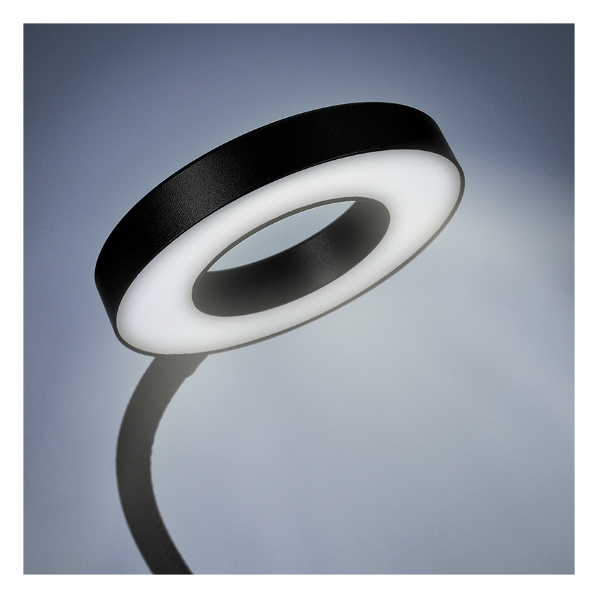 Brilagi - LED himmennettävä lamppu klipsillä ORBELA LED/8W/230V 3000/4000/5000K musta