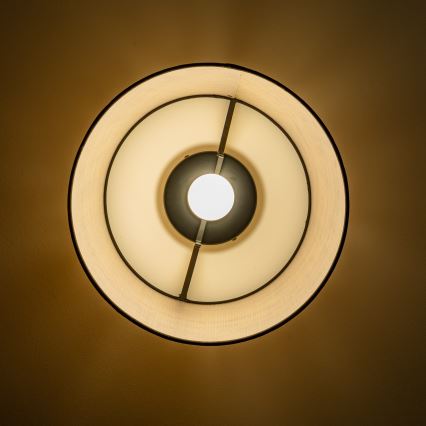 Brilagi - Pinta-asennettava LED-kattovalaisin CERIA 1xE27/40W/230V halkaisija 35 cm beige