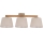Brilagi - Pintakiinnitteinen kattovalaisin LATTE SABIA 3xE27/60W/230V mänty/beige