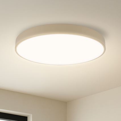 Brilagi - LED-himmennettävä kattovalaisin POOL SMART LED/60W/230V 3000-6000K halkaisija 50 cm Wi-Fi Tuya beige + kaukosäädin