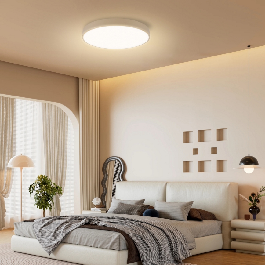 Brilagi - LED-himmennettävä kattovalaisin POOL SMART LED/60W/230V 3000-6000K halkaisija 50 cm Wi-Fi Tuya beige + kaukosäädin