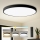 Brilagi - POOL SMART LED himennettävä kattovalaisin LED/180W/230V 3000-6000K halkaisija 120 cm Wi-Fi Tuya musta + kaukosäädin