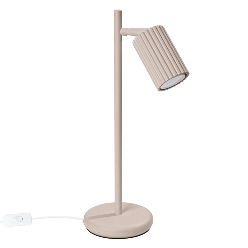 Brilagi - Pöytävalaisin CRESTO 1xGU10/10W/230V taupe