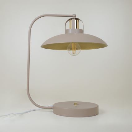 Brilagi - Pöytävalaisin FLAMENGO 1xE27/60W/230V beige