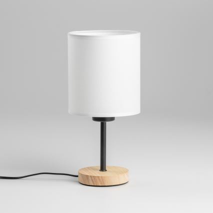 Brilagi - Pöytävalaisin NUBILA WOOD 1xE27/25W/230V tammi/musta