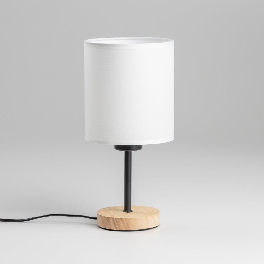 Brilagi - Pöytävalaisin NUBILA WOOD 1xE27/25W/230V tammi/musta