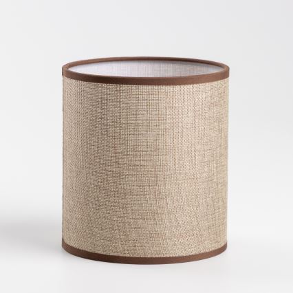 Brilagi - Pöytävalaisin NUBILA WOOD 1xE27/25W/230V tammi/ruskea