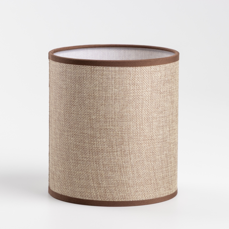 Brilagi - Pöytävalaisin NUBILA WOOD 1xE27/25W/230V tammi/ruskea