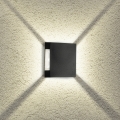 Brilagi - QUADRAY ulkoseinävalaisin LED/4W/230V, musta, IP65