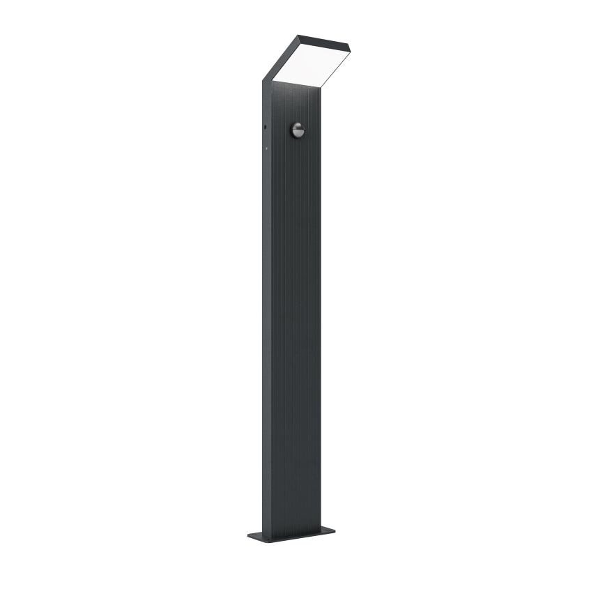Brilagi - LED ulkovalaisin liiketunnistimella RIANO LED/8W/230V antrasiitti IP65