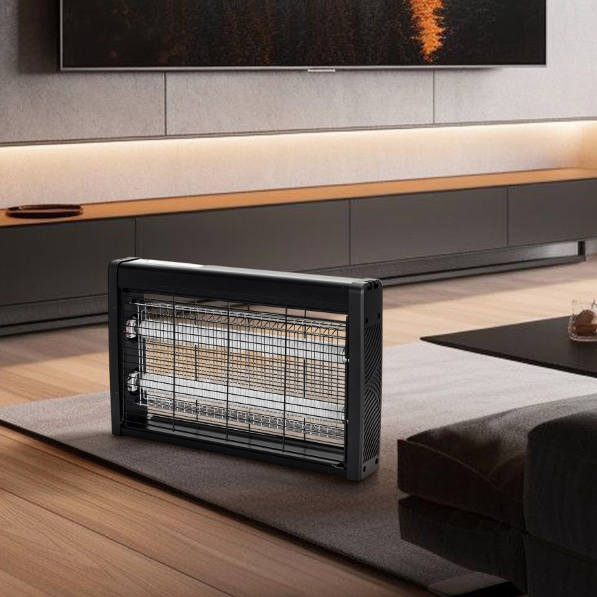 Brilagi - Sähköinen hyönteisloukku 2xUV/20W/230V 100 m2
