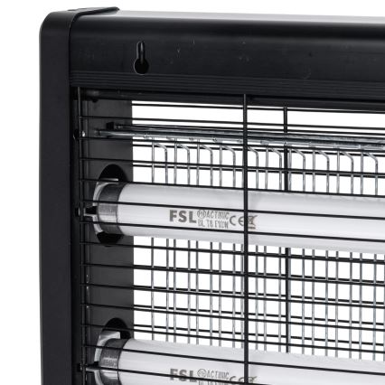 Brilagi - Sähköinen hyönteisloukku 2xUV/20W/230V 100 m2