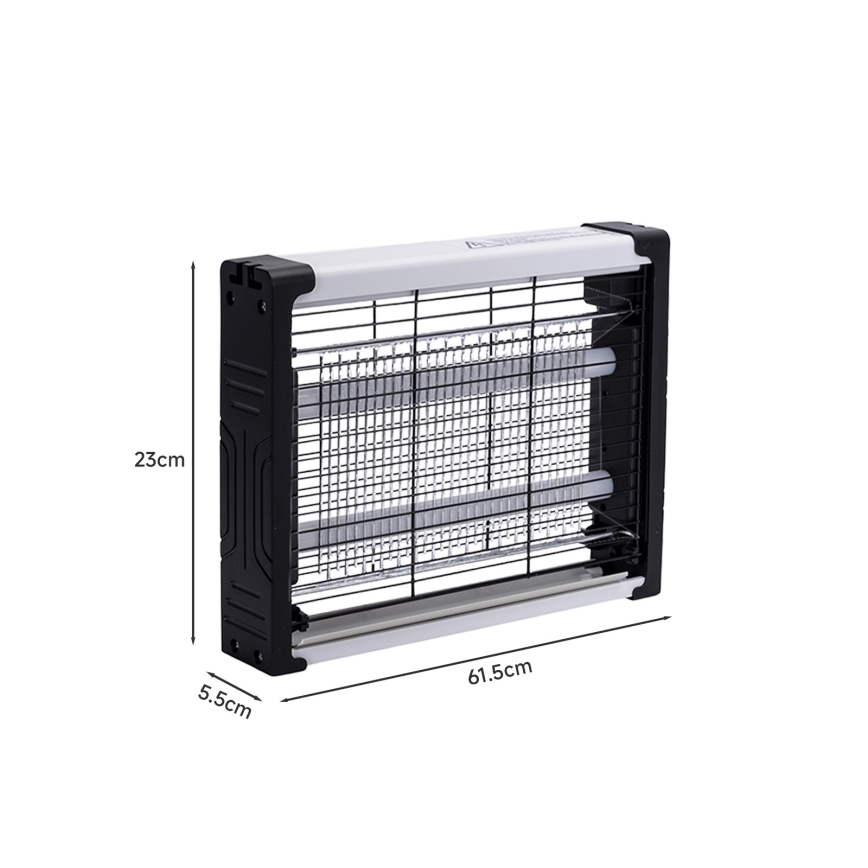 Brilagi - Sähköinen hyönteisloukku 2xUV/5W/230V 70 m2