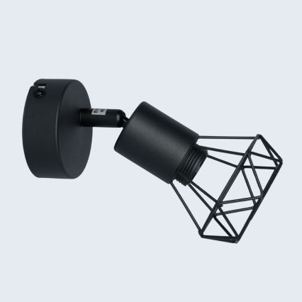 Brilagi - Seinään asennettava kohdevalaisin CAGE 1xE14/40W/230V