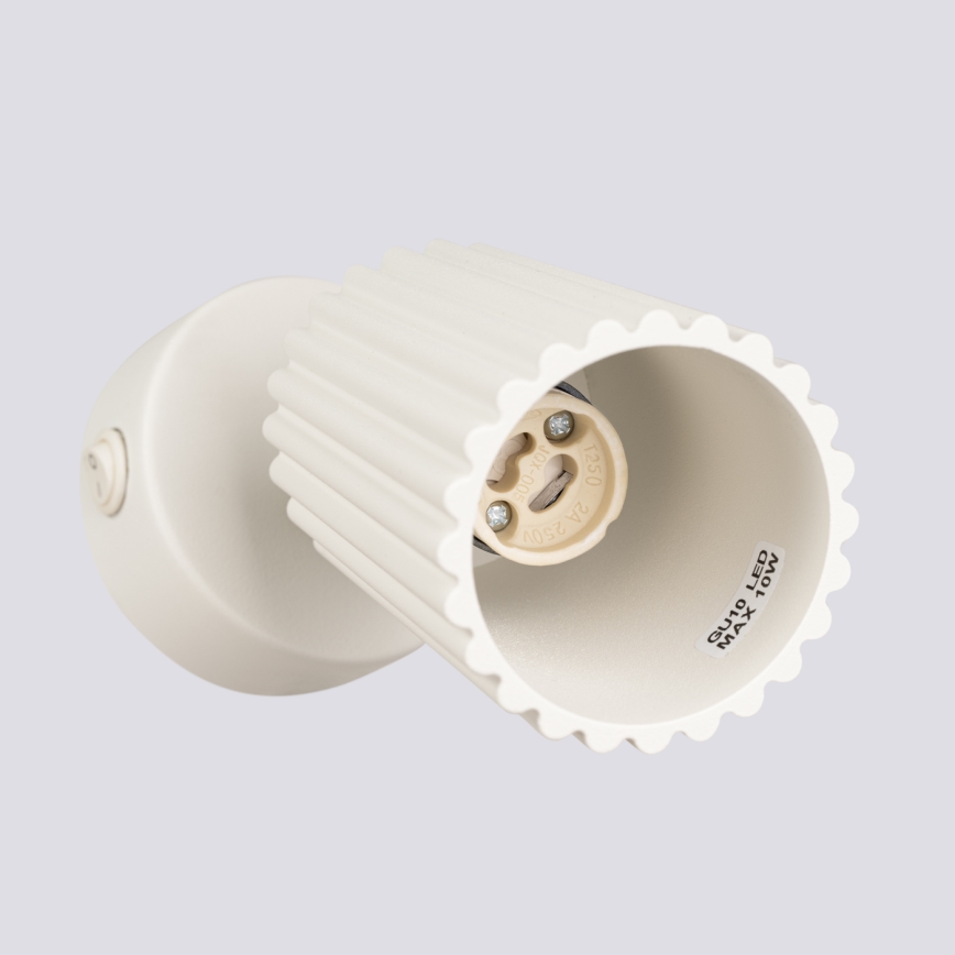 Brilagi - Seinäkohdevalo CRESTO 1xGU10/10W/230V kerma