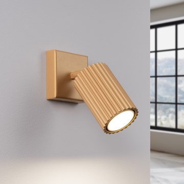 Brilagi - Seinäkohdevalo CRESTO 1xGU10/10W/230V kulta