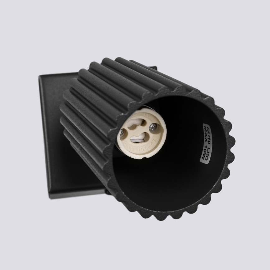 Brilagi - Seinäkohdevalo CRESTO 1xGU10/10W/230V musta