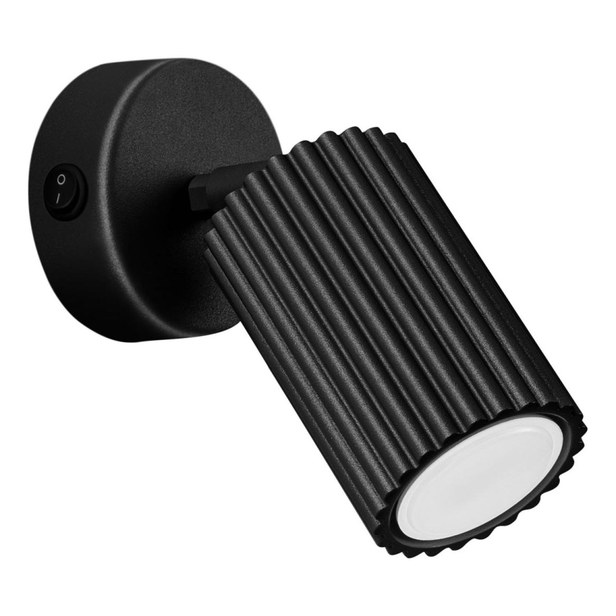 Brilagi - Seinäkohdevalo CRESTO 1xGU10/10W/230V musta