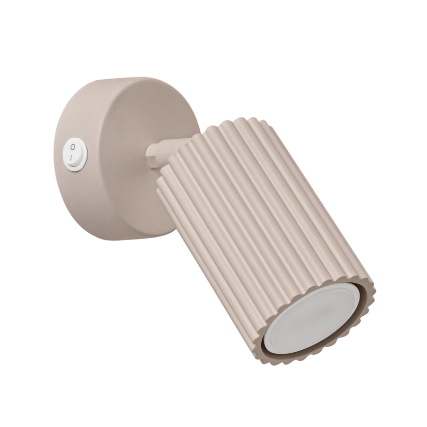 Brilagi - Seinäkohdevalo CRESTO 1xGU10/10W/230V taupe