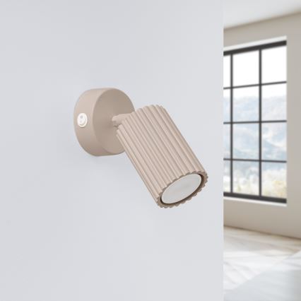 Brilagi - Seinäkohdevalo CRESTO 1xGU10/10W/230V taupe