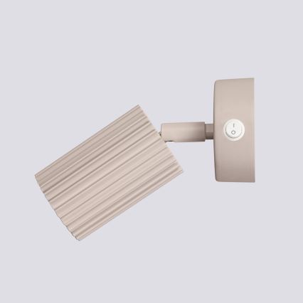 Brilagi - Seinäkohdevalo CRESTO 1xGU10/10W/230V taupe