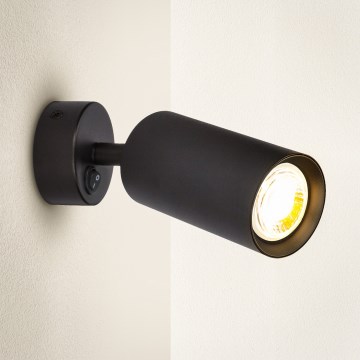 Brilagi - Seinäkohdevalo SELE 1xGU10/30W/230V musta