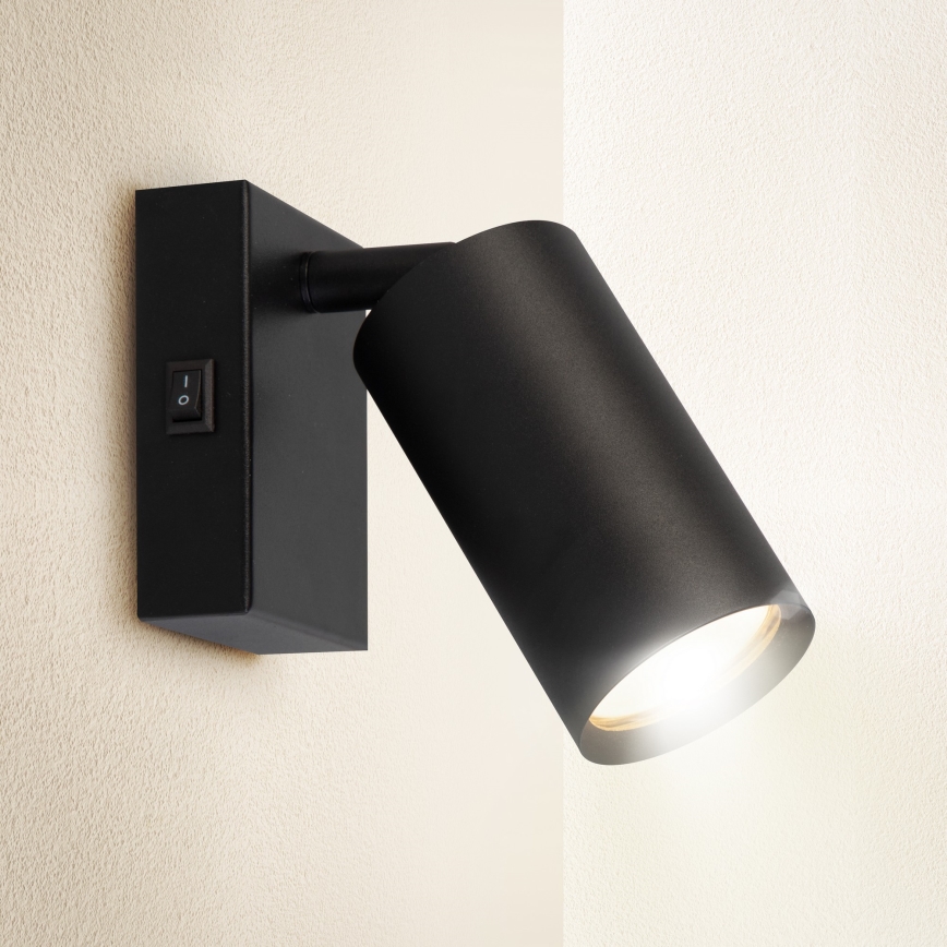 Brilagi - Seinäkohdevalo SELE 1xGU10/30W/230V musta