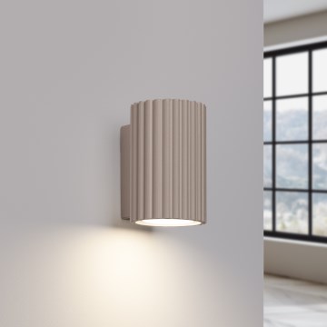 Brilagi - Seinävalaisin CRESTO 2xGU10/10W/230V 10 cm taupe