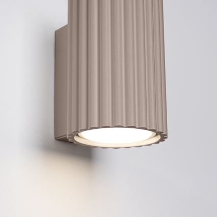 Brilagi - Seinävalaisin CRESTO 2xGU10/10W/230V 10 cm taupe